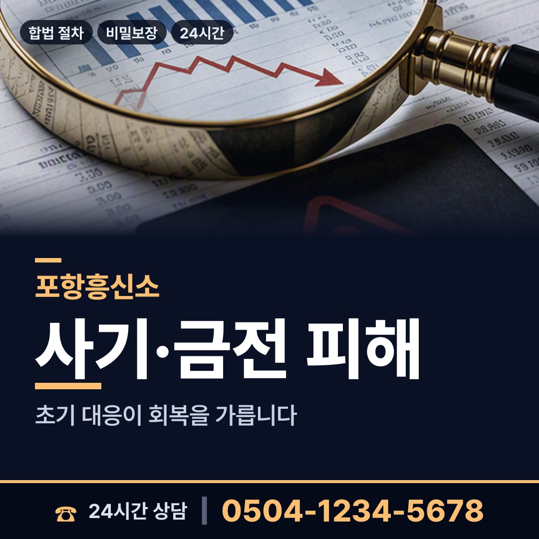 포항 동해면 흥신소의뢰비용 상담 안내